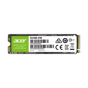 Ssd-накопитель Acer FA100 2 TB · 2 TB, PCIe Gen3 x4, NVMe1.4 Ssd-накопитель Acer FA100 2 TB · 2 TB, PCIe Gen3 x4, NVMe1.4